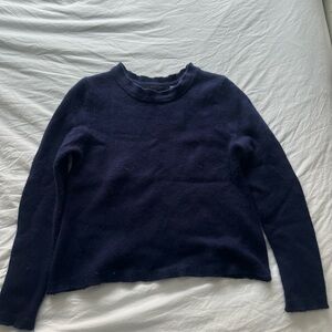 Bazeau tricot Navy Blue Women's Sweater